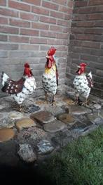 Haan en Hen / metaal / kippen / NIEUW, Nieuw, Metaal, Info@huisentuindecoratiemarie.nl, Huis en tuin decoratie marie