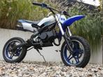 Super mooie 49 cc  blauwe pitbike, Fietsen en Brommers, Minibikes, Midibikes en Pitbikes, Ophalen, Gebruikt, 50 cc, Pitbike