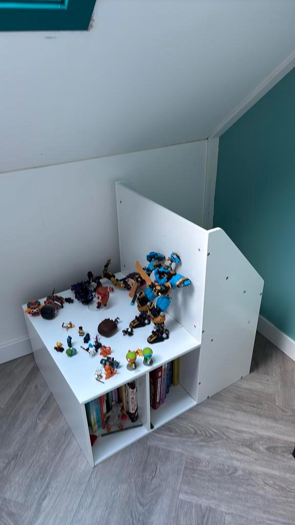 Vida xl kinderkast boekenkast bankje kast boeken kinderkamer, Kinderen en Baby's, Kinderkamer | Stapelbedden en Hoogslapers, Gebruikt