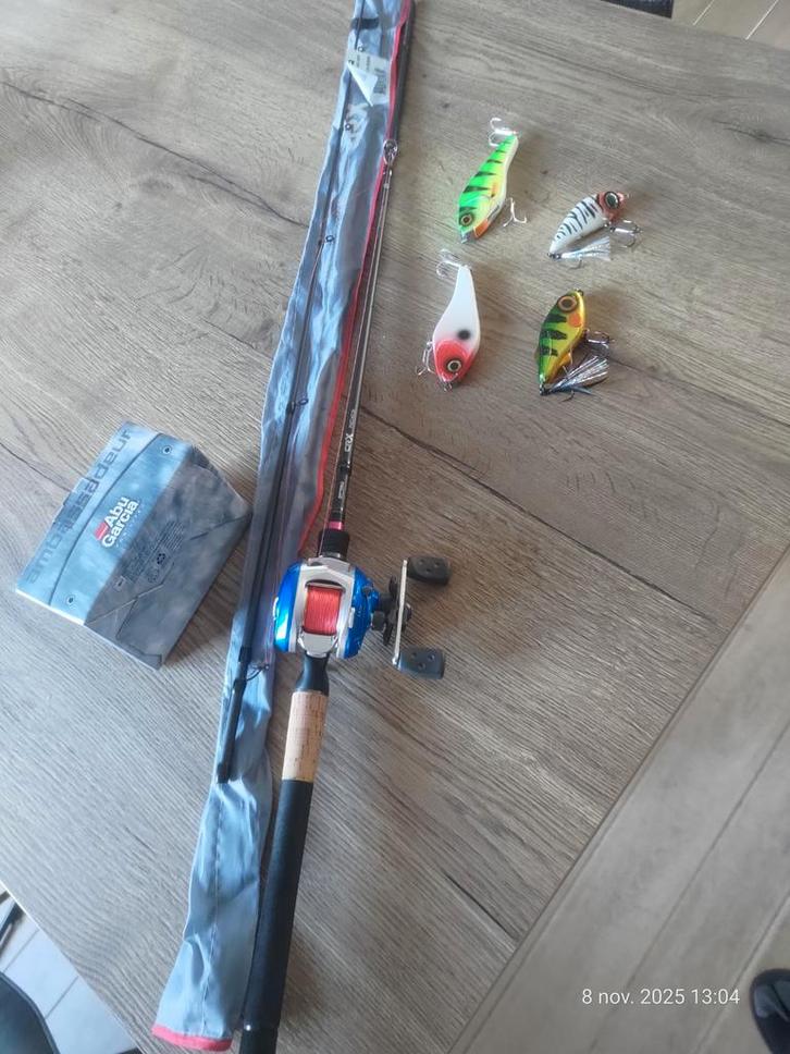 Spro jerkbait complete set, Watersport en Boten, Hengelsport | Roofvissen, Zo goed als nieuw, Ophalen