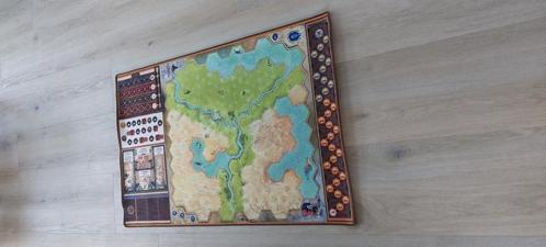Ankh: Gods of Egypt - Playmat, Hobby en Vrije tijd, Gezelschapsspellen | Bordspellen, Zo goed als nieuw, Een of twee spelers, Drie of vier spelers
