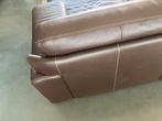 Natuzzi lederen 3 zit met chaise longue, Ophalen, Gebruikt