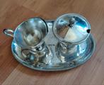 Verzilverde spullen weegt 1 kg, Antiek en Kunst, Ophalen of Verzenden