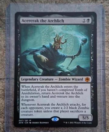 Acererak the Archlich - Magic the Gathering beschikbaar voor biedingen