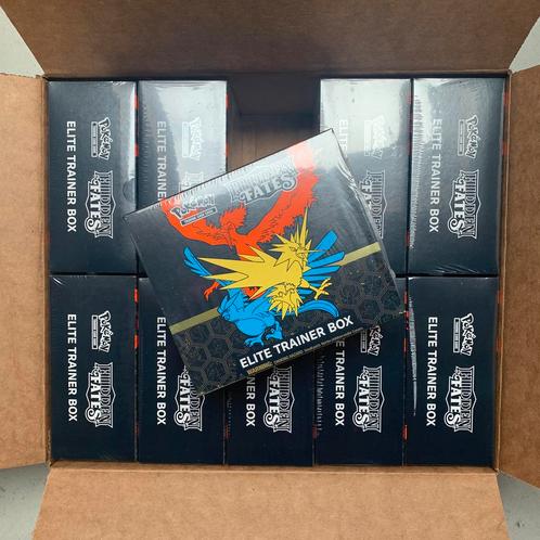 Hidden Fates etb elite trainer box case lot pokemon, Hobby en Vrije tijd, Verzamelkaartspellen | Pokémon, Nieuw, Boosterbox, Ophalen