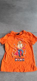 Oranje shirt maat 98/104, Ophalen of Verzenden, Zo goed als nieuw, Jongetje of Meisje, Shirtje of Longsleeve
