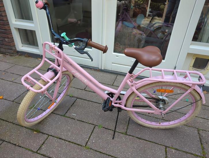 Roze Meisjesfiets 22 inch - Liberty, Fietsen en Brommers, Fietsen | Meisjes, Gebruikt, 22 inch, Handrem, Ophalen