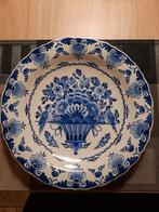 Delfsblauw bord porseleine fles, Ophalen of Verzenden