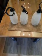 Lampen kelken , 3 stuks , 10 bij 19 cm., Huis en Inrichting, Lampen | Lampenkappen, Overige kleuren, Rond, Ophalen of Verzenden
