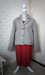 Msch Copenhagen,  zgan zandkleur kort jasje,  maat L-XL., Msch Copenhagen, Beige, Maat 42/44 (L), Ophalen of Verzenden