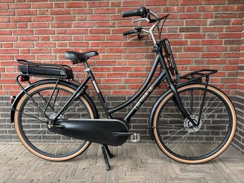 ✅ Cortina E-U4 Bosch 57cm N7 Jett Black Matt, Fietsen en Brommers, Fietsen | Dames | Moederfietsen, Zo goed als nieuw, Overige merken
