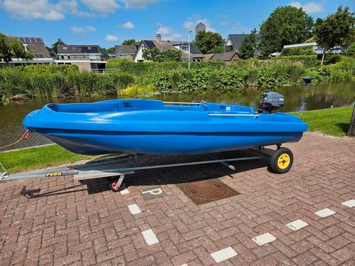 Rigiflex Cap 360, eventueel Yamaha Honda Mariner Pega traile, Watersport en Boten, Vis- en Consoleboten, Zo goed als nieuw, Tot 10 pk