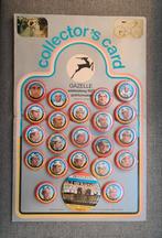 Oud Verzamel Wielrennen 22 buttons Gazelle wielerploeg 1977, Ophalen of Verzenden, Gebruikt, Buitenlandse clubs, Poster, Plaatje of Sticker