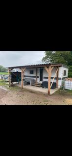 Stacaravan met overkapping, Ophalen, 3 ramen of meer, Overige typen, Metaal