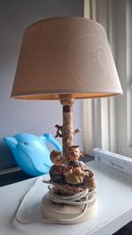 Vintage Hummel tafellamp met kinderen, Gebruikt, Vintage, Ophalen of Verzenden, Minder dan 100 cm
