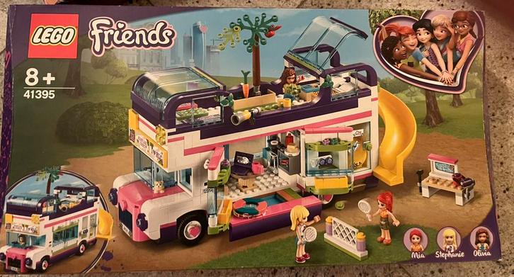 Lego friends - camper / vriendschapsbus - 41395, Kinderen en Baby's, Speelgoed | Duplo en Lego, Zo goed als nieuw, Lego, Complete set