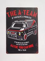 The A-Team GMC-candura bus reclamebord van metaal wandbord, Info@deconoord.nl, Deco Noord, Poster, Nieuw