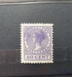 NVPH 162 - 60 ct. violet - 1925 - schaafplekje - Postfris, Postzegels en Munten, Postzegels | Nederland, Ophalen of Verzenden