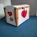 Leuke Opbergschatkist met Hart, Kinderen en Baby's, Kinderkamer | Commodes en Kasten, Zo goed als nieuw, Minder dan 50 cm, Ophalen