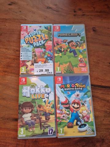 Verschillende switch spellen te koop!  beschikbaar voor biedingen