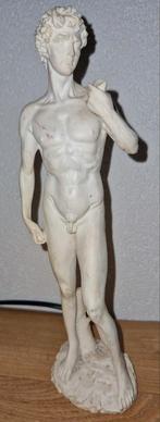 Standbeeld van David Michelangelo Composiet 25 cm., Antiek en Kunst, Ophalen of Verzenden