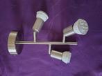 Drie plafondspotjes, Ophalen, Zo goed als nieuw, Metaal of Aluminium, Led