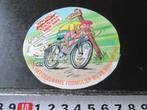 sticker strip fiets school win met super cracks mbk bike *, Ophalen, Zo goed als nieuw, Bedrijf of Vereniging
