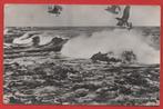 Stormachtige Zee (Meeuwen) - 1960 (pst.st. Alkmaar), Ophalen of Verzenden, 1940 tot 1960, Gelopen, Noord-Holland