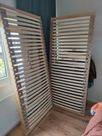 Twee lattenbodems 90 x 210 cm, Ophalen, Gebruikt, 90 cm, Eenpersoons