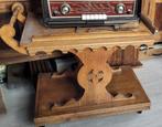 Oude eikenhouten theewagen met wieltjes, Antiek en Kunst, Ophalen