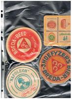 OUDE DRIE HOEFIJZERS VILTJES/BREDA, Verzenden, Zo goed als nieuw, Viltje(s), Overige merken