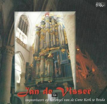 Orgel CD: Jan de Visser improviseert Grote Kerk te Breda   beschikbaar voor biedingen