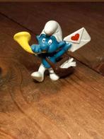 Schleich postbode smurf, Verzamelen, Ophalen of Verzenden, Zo goed als nieuw, Overige Smurfen, Poppetje, Figuurtje of Knuffel