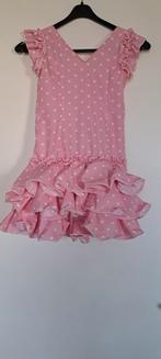 Originele Spaanse Flamenco jurk, geschikt voor meisje 5/6., Ophalen of Verzenden, Zo goed als nieuw