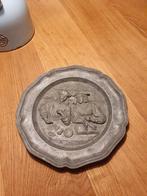 3 tinen wandborden, Antiek en Kunst, Antiek | Tin, Ophalen of Verzenden