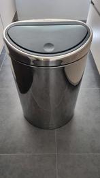 Brabantia Afvalemmer met 2 Bakken + Zakken, Ophalen, Gebruikt, 40 liter of meer, Metaal