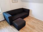 Ikea Klippanbank met voetenbank, Gebruikt, 150 tot 200 cm, Tweepersoons, 75 tot 100 cm