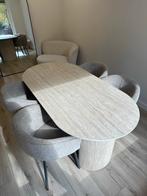 Gigameubel Tafel + 4 Stoelen - Zo Goed Als Nieuw!, Ophalen, Overige materialen, 100 tot 150 cm, Zo goed als nieuw