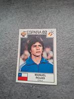 Panini sticker WK 82 Espana. Speler Manuel Rojas Chili., Verzenden, Zo goed als nieuw, Sticker