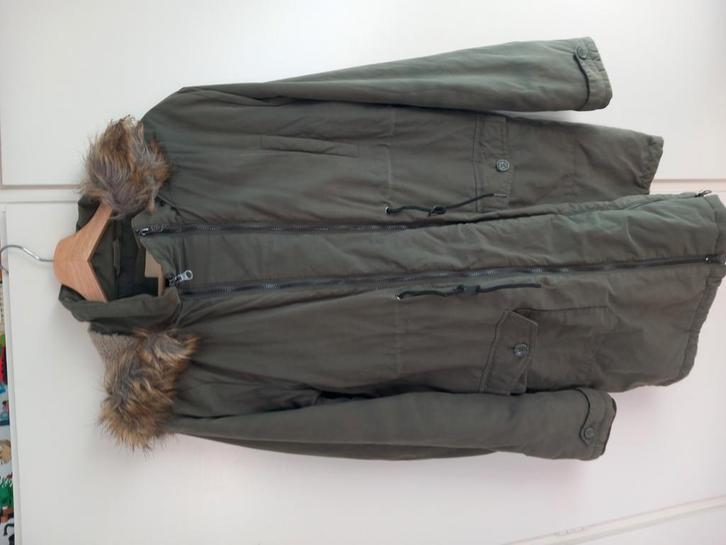 Zwangerschapsjas winterjas noppies maat L groen, Kleding | Dames, Jassen | Winter, Gedragen, Maat 42/44 (L), Groen, Ophalen of Verzenden