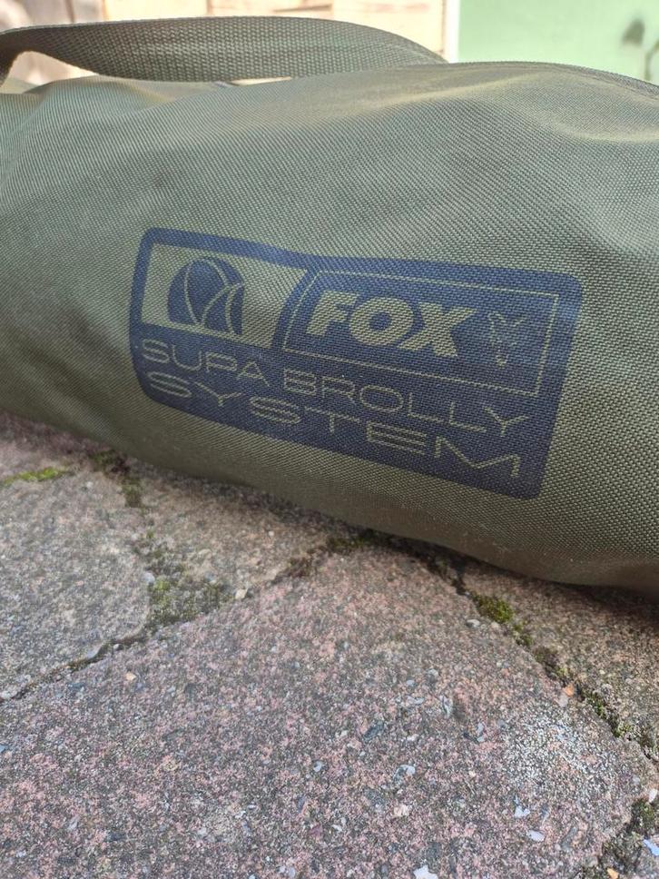 Fox Supa Brolly System 60 inch, Watersport en Boten, Hengelsport | Karpervissen, Gebruikt, Overige typen, Ophalen