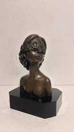 Buste justitia brons, Antiek en Kunst, Verzenden