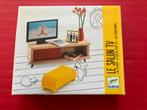 Djeco poppenhuis tv meubeltjes, Ophalen of Verzenden, Nieuw, Poppenhuis