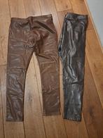 Mooie nepleren leggings, maat 46 (44/XXL), €10,00 p/st, Bruin, Verzenden, Maat 46/48 (XL) of groter, Zo goed als nieuw