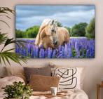 Paard op canvas 120x80, 50 tot 75 cm, Nieuw, Ophalen of Verzenden, Print