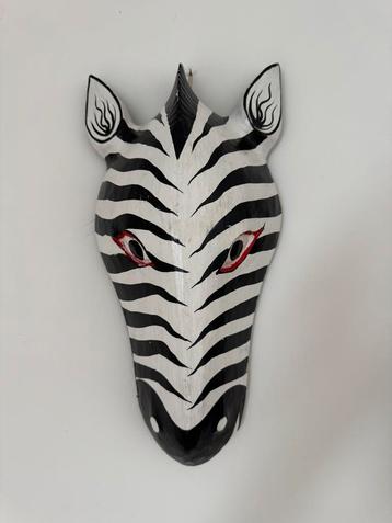 Dierenmasker zebra beschikbaar voor biedingen