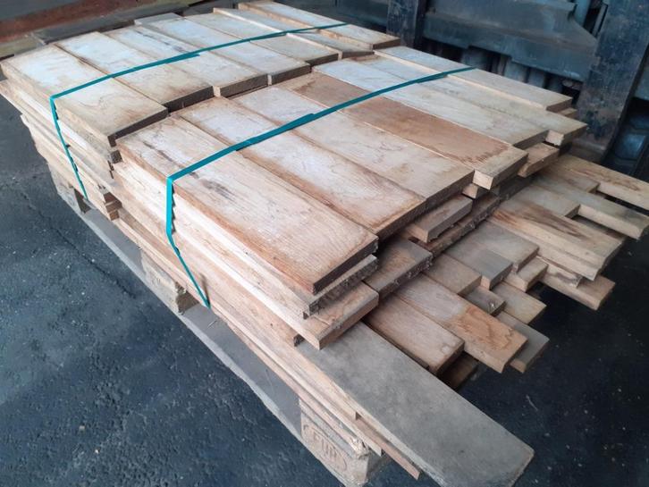 Eiken latten 1A kwaliteit - diverse maten - partij 175 stuks, Tuin en Terras, Palen, Balken en Planken, Planken, Minder dan 180 cm