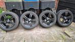 Zwarte 18 inch velgen 5 x 114,3 Renault Trafic Opel Vivaro, Ophalen, 18 inch, Banden en Velgen, Zomerbanden