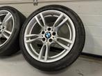 18inch Originele BMW Breedset Velgen Style 400 M A merk band, Auto-onderdelen, Banden en Velgen, 18 inch, Gebruikt, Banden en Velgen