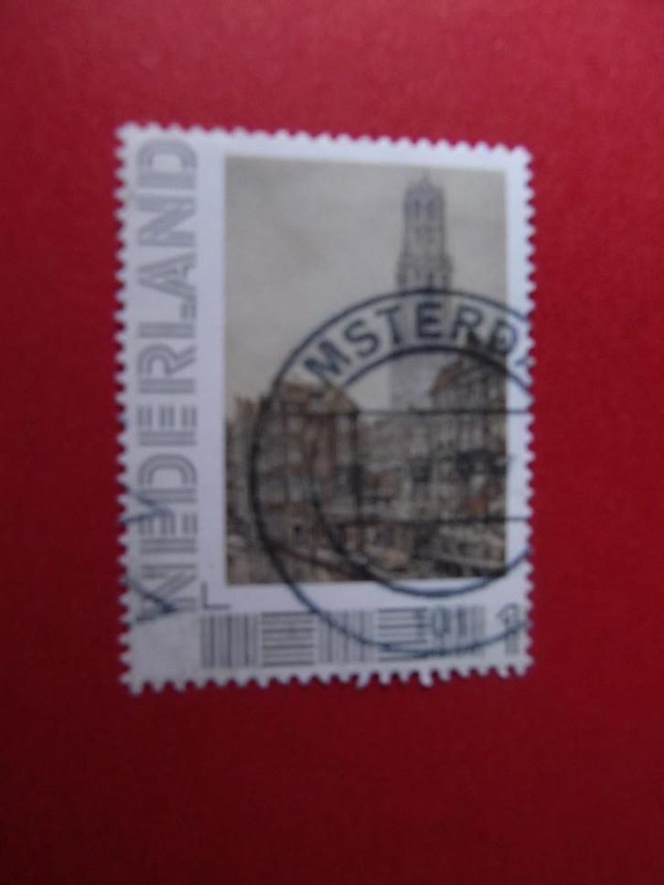 Persoonlijke zegel - Westertoren in Amsterdam - gest., Postzegels en Munten, Postzegels | Nederland, Gestempeld, Na 1940, Verzenden